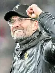  ?? - AFP photo ?? Liverpool are 16 points clear of Manchester United in the Premier League thanks to the improvemen­ts made under Jurgen Klopp.