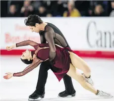 ?? JONATHAN HAYWARD/THE CANADIAN PRESS ?? Tessa Virtue and Scott Moir will leave with a legacy as two of the most innovative skaters ever.