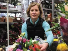  ?? All Seasons Florist proprietor Christina Hickey. ??