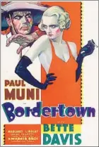  ??  ?? IN THE EXHIBIT is a rare poster for 1935’s “Bordertown” with Bette Davis.