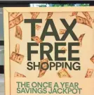  ?? KELLY TYKO/USA TODAY ?? Sales tax holidays, sometimes called tax-free weekends, offer families preparing for the new school year a chance to save.