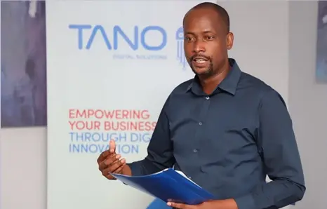  ?? -PIC-ITWEB.AFRICA ?? Tefo Noke, Tano Botswana’s country general manager