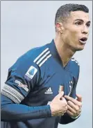  ?? FOTO: EFE ?? Cristiano Ronaldo, de la Juventus