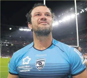  ?? Photo MO - DP ?? Bismarck du Plessis, docteur ès grattage, travailleu­r de l’ombre côté montpellié­rain.