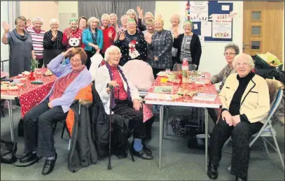  ??  ?? Members of Shepshed WI pictured at their last meeting.