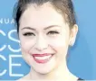  ??  ?? Tatiana Maslany will appear at TIFF in the film Stronger.