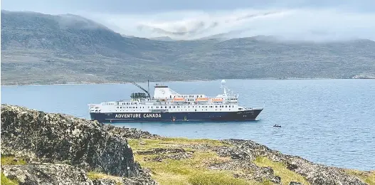  ?? PHOTOS: PAT LEE ?? Adventure Canada's Iceland to Greenland: In the Wake of the Vikings cruises are more about learning than basking in the sun or being entertaine­d while at sea.