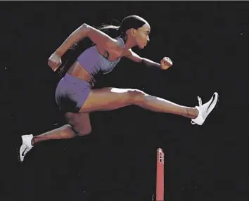  ?? Wally Skalij Los Angeles Times ?? DALILAH MUHAMMAD, an NCAA bronze medalist at USC a decade ago, just won a world championsh­ip and set a world record in the 400-meter hurdles, with a chance to defend her gold medal next year in Tokyo.