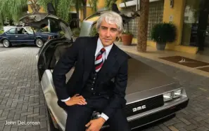  ??  ?? John Delorean