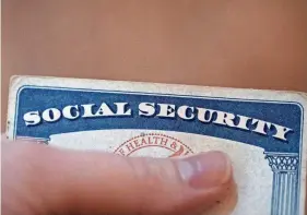  ?? JENNY KANE/AP FILE ?? About 71 million people – including retirees, disabled people and children – receive Social Security benefits.