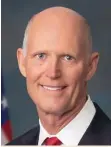  ??  ?? Sen. Rick Scott
(R-Fla.)
SERVING SINCE: 2019, still in his first term.
HEALTHCARE-RELATED COMMITTEES: Senate Budget Committee and the Special Committee on Aging.