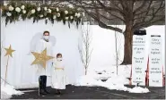  ??  ?? Angels enacted by St Paul’s UCC of Kutztown.