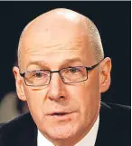  ??  ?? Education Secretary John Swinney.