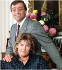  ??  ?? Billionair­e: The late Duke of Westminste­r and wife Natalia