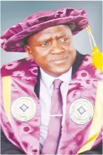  ??  ?? Professor Abdullahi Bala, Vice Chancellor, FUT Minna