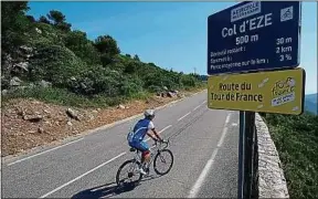  ??  ?? Le Col de Turini, une des étapes de montagne du Tour de France 2020.