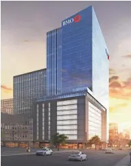  ?? COURTESY OF BMO HARRIS BANK ?? BMO Harris Bank released drawings of its proposed 25-story downtown Milwaukee office building on Thursday.