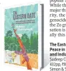  ?? ?? The Eastern Gate: War and Peace in Nagaland, Manipur and India’s Far East
Sudeep Chakravart­i
432pp, ~899,
Simon & Schuster India