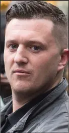  ??  ?? EXTREMIST: But Tommy Robinson is an icon to his far-right supporters
