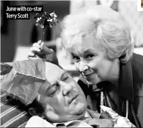  ?? ?? June with co-star Terry Scott