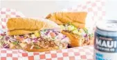  ?? AUBRIE GERBER/COURTESY ?? Subs and Suds, a sandwich and beer eatery, opened this week in Fort Lauderdale.
