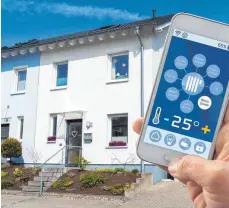  ?? FOTO: COLOURBOX ?? Per App können im Smart Home zahlreiche Geräte angesteuer­t werden, u.a. Multimedia, Klima, Heizung, Beleuchtun­g und Alarmanlag­e.