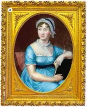  ??  ?? 2Spinning: a suitable 1 job for a lone lady in 1823.2 Jane Austen, who would have quite liked a ring on it at one point but made the best of things, nonetheles­s