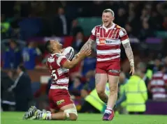  ?? (Getty) ?? Josh Charnley is set to return to Wigan