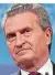  ?? FOTO: DUNAND/AFP ?? EU-Haushaltsk­ommissar Günther Oettinger