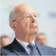  ?? FOTO: AFP ?? Veranstalt­er und Gründer des WEF: der Deutsche Klaus Schwab.