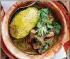  ?? CONTRIBUTE­D BY HENRI HOLLIS ?? The off-menu mofongo at El Super Pan is served with a green sofrito-based sauce and cubes of pork belly.