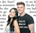  ?? ?? Lisa & Marcel sind raus.