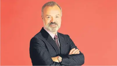  ??  ?? Celebrity Will Aid supporter Graham Norton says his personal experience of loss has shown him the importance of planning for the future.