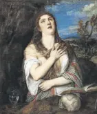  ?? FOTO: DOROTHEUM ?? Tizian (1485/90–1576), Die büßende Magdalena.