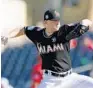  ?? ADAM SACASA/STAFF ?? The Miami Marlins home opener is Tuesday against the Atlanta Braves.