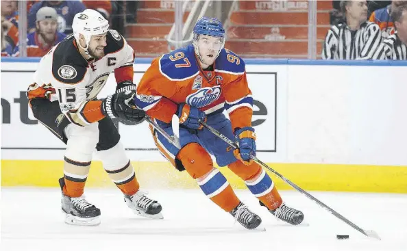  ?? CODIE MCLACHLAN/GETTY IMAGES ?? As he has for most of his hockey life, Connor McDavid faced a higher level of scrutiny during the Oilers’ playoff run.