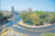  ?? SATYABRATA TRIPATHY/HT PHOTO ?? A near-empty Mumbai on Sunday. n