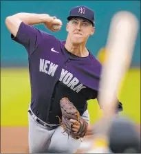  ?? Gene J. Puskar The Associated Press ?? Right-hander Jameson Taillon, working March 6 against the Pittsburgh Pirates, has emerged during spring training as a likely starter for the New York Yankees.