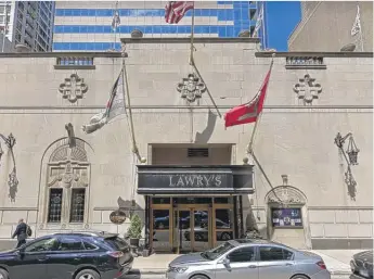  ?? GOOGLE MAPS IMAGE ?? Lawry’s The Prime Rib announced its plans to close its doors at the end of the year.