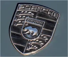  ??  ?? Below: The car is full of details, some of which go unnoticed at first glance. Check out this custom Porsche badge, for example. How cool is that?