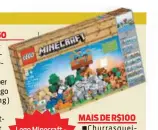  ??  ?? Lego Minecraft Caixa de Criação Box2.0 R$299