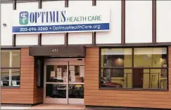  ?? Ned Gerard/Hearst Connecticu­t Media ?? Optimus Health Care’s adult care clinic on Barnum Avenue, in Bridgeport.