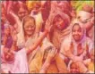  ?? HT FILE ?? ■
Sulabh Internatio­nal had scheduled Holi celebratio­ns at Gopinath temple in Vrindavan on March 7.