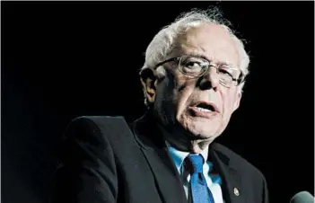  ?? RALPH FRESO/GETTY 2016 ?? While much attention has focused on the question of whether the campaign of Donald Trump encouraged or conspired with Russia, the effort to target the supporters of Sen. Bernie Sanders, I-Vt., has been a lesser-noted part of the story.