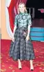  ?? ?? Diane Kruger Contrastin­g prints are a chic look for cocktail hour