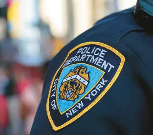  ?? ?? A police lieutenant was moved from a prestigiou­s post to a desk job amid scrutiny of his overtime reports. Below, NYPD Commission­er Edward Caban may have final say on the cop’s future.