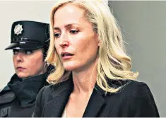  ??  ?? Compelling: Gillian Anderson as DSI Stella Gibson in ‘The Fall’