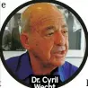  ?? ?? Dr. Cyril Wecht