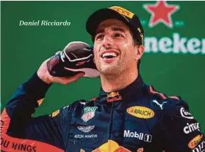  ??  ?? Daniel Ricciardo