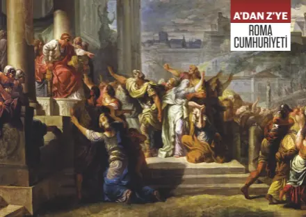  ?? ?? ÜSTTE
Verginia’nın ölümünü tasvir eden, 18. yüzyıla ait bir tablo